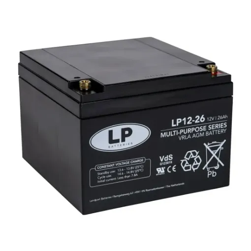 Slika Landport LP12-26 VDS T12 12V 26Ah VRLA stacionarni akumulator