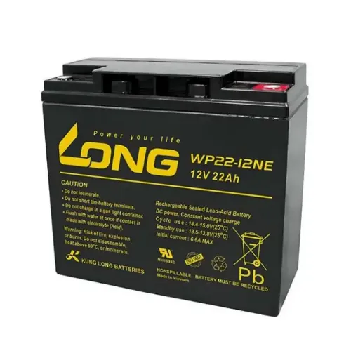 Slika Long WP22-12NE 12V 22Ah VRLA stacionarni akumulator