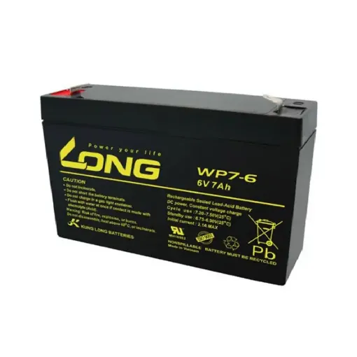 Slika Long WP7-6 6V 7Ah olovni akumulator