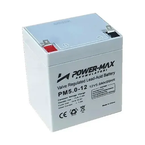 Slika Power-Max PM5-12 F2 12V 5Ah VRLA olovni akumulator
