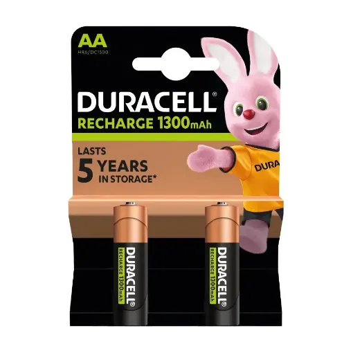 Slika Duracell AA 1/2 1.2V 1300mAh Stay Charged Ni-MH punjiva baterija
