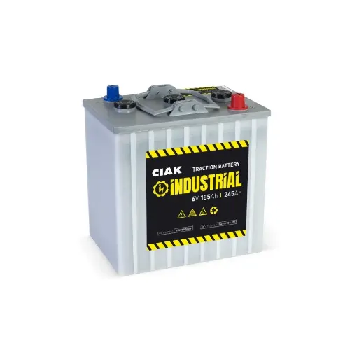 Slika CIAK Industrial CIND6185TUB 6V 185Ah/245Ah (C5/C20) trakcioni akumulator