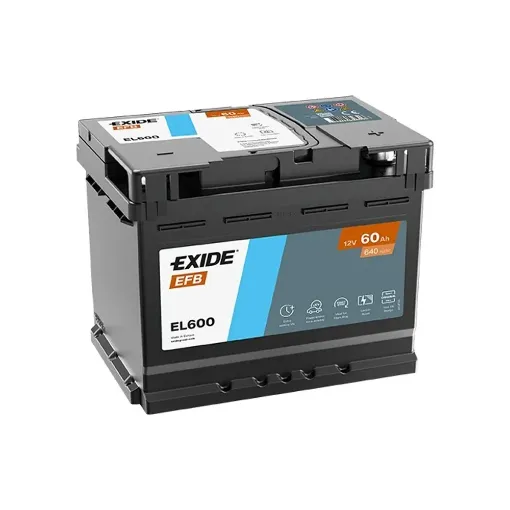 Slika Exide EFB EL600 12V 60Ah 640A Start-Stop starterski akumulator