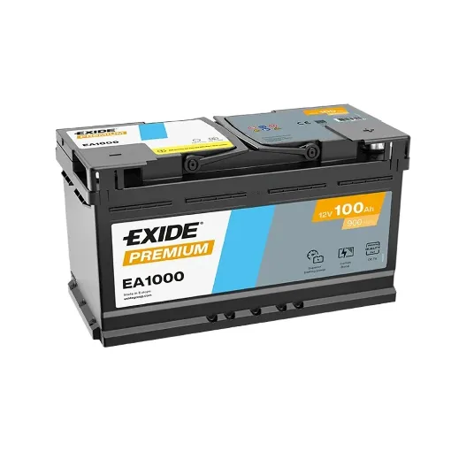 Slika Exide Premium EA1000 100Ah 900A starterski akumulator