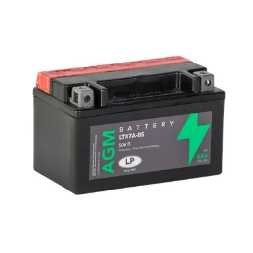 Slika Landport LTX7A-BS L+ 12V 6Ah AGM starterski akumulator za motocikl