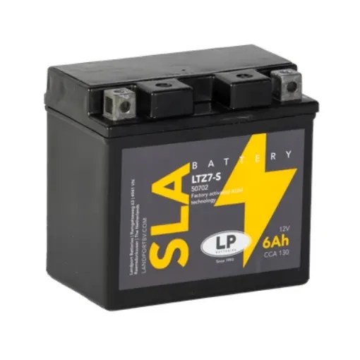 Slika Landport LTZ7-S D+ 12V 6Ah SLA starterski akumulator za motocikl